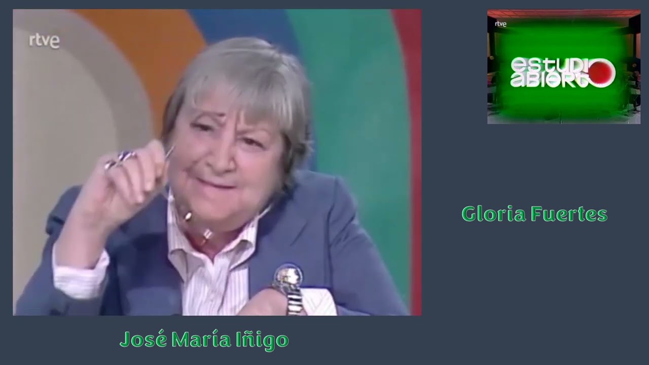 José María Iñigo entrevista A Gloria Fuertes