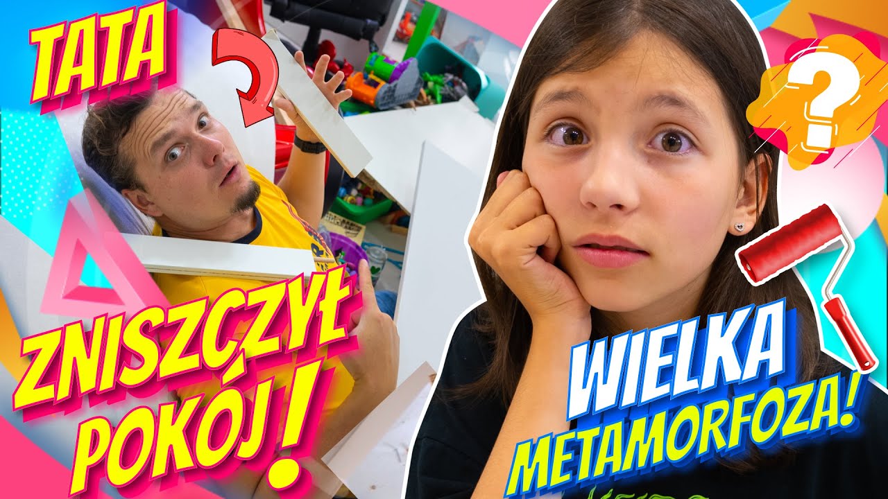 METAMORFOZA POKOJU WIKTORKA! ODC 300