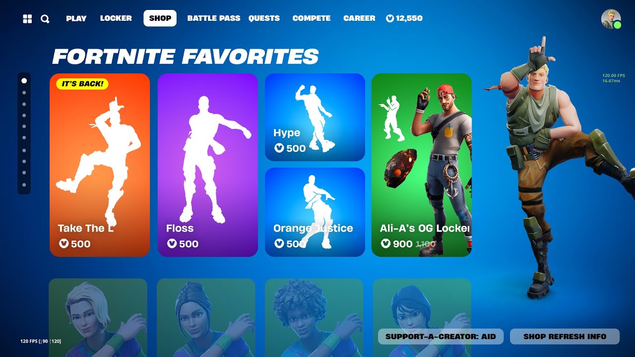 fortnite just put a battle pass emote in the shop💀