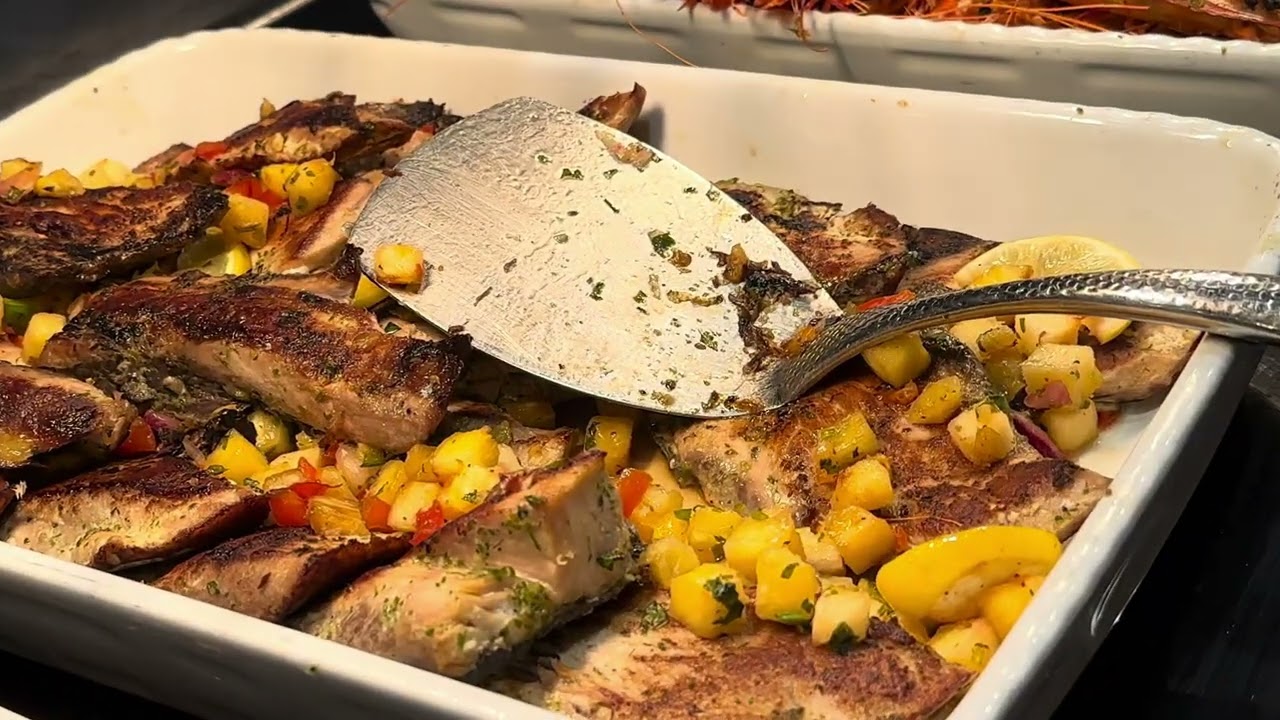  SABROSA COMIDA DEl BARCO MSC WORLD  AMERICA😀2025-08-01.