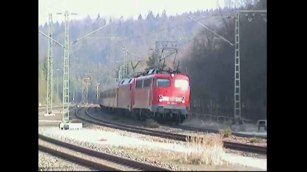 1.April 2004: die letzten 110-RE nach Singen und bunter Verkehr auf der Gäubahn Tuttlingen - Singen