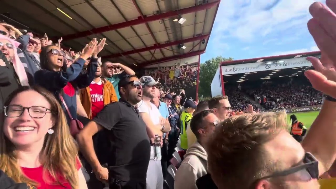 2023-09-30 Bournemouth-Arsenal 0-4; 🎶60million down the drain, Kai Havertz scores again🎶