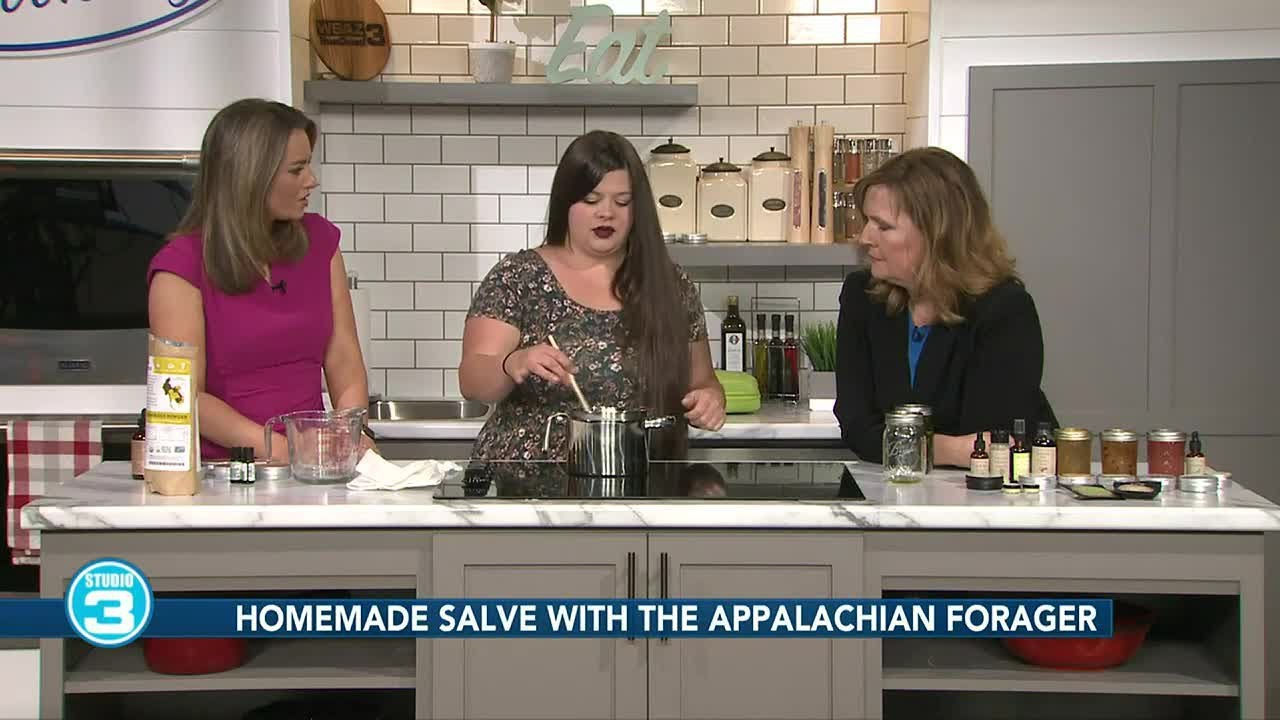 Homemade salve with the Appalachian Forager