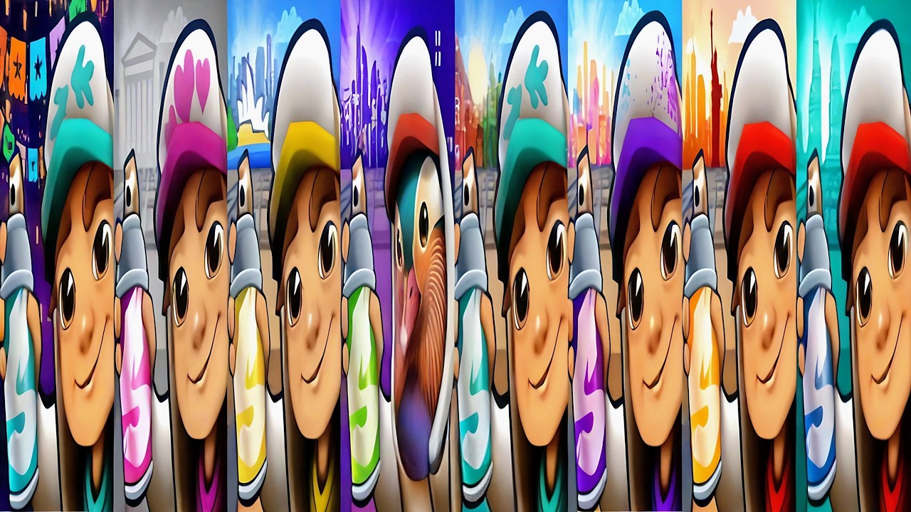Subway Surfers : Winter Xtreme 2026 🆚 Year Of The Snake 2025 🆚 North Pole 2023 🆚 Copenhagen 2021