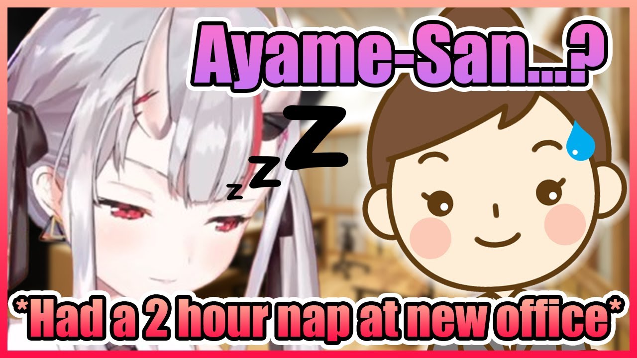 Ojou Went to the New Hololive Office and Took a 2 Hour Nap in Front of Her Manager...【Hololive】