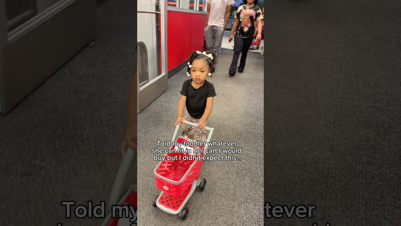 I can&rsquo;t believe she would go for that. Shopping with a 2-year-old. #toddlers #shopping