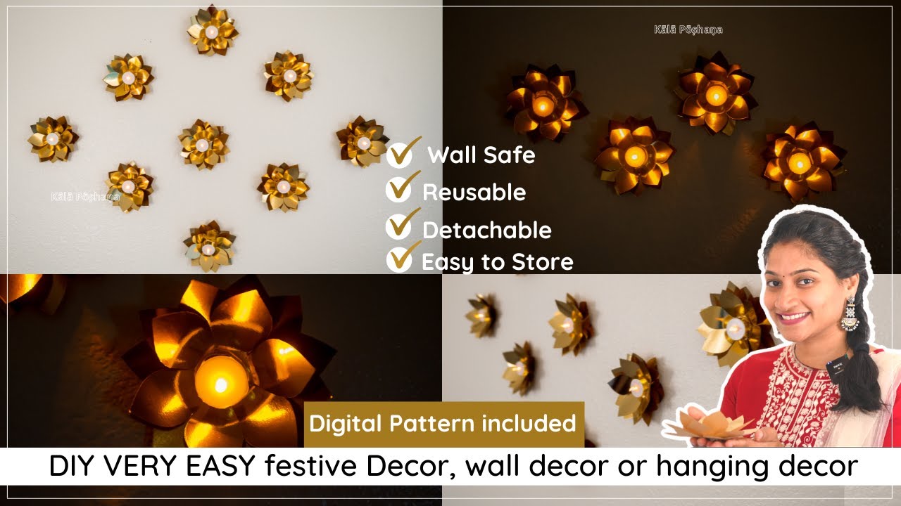 Diwali or Christmas Wall decor | Home decor | Hanging Decor | DIWALI | Christmas | Rental Friendly