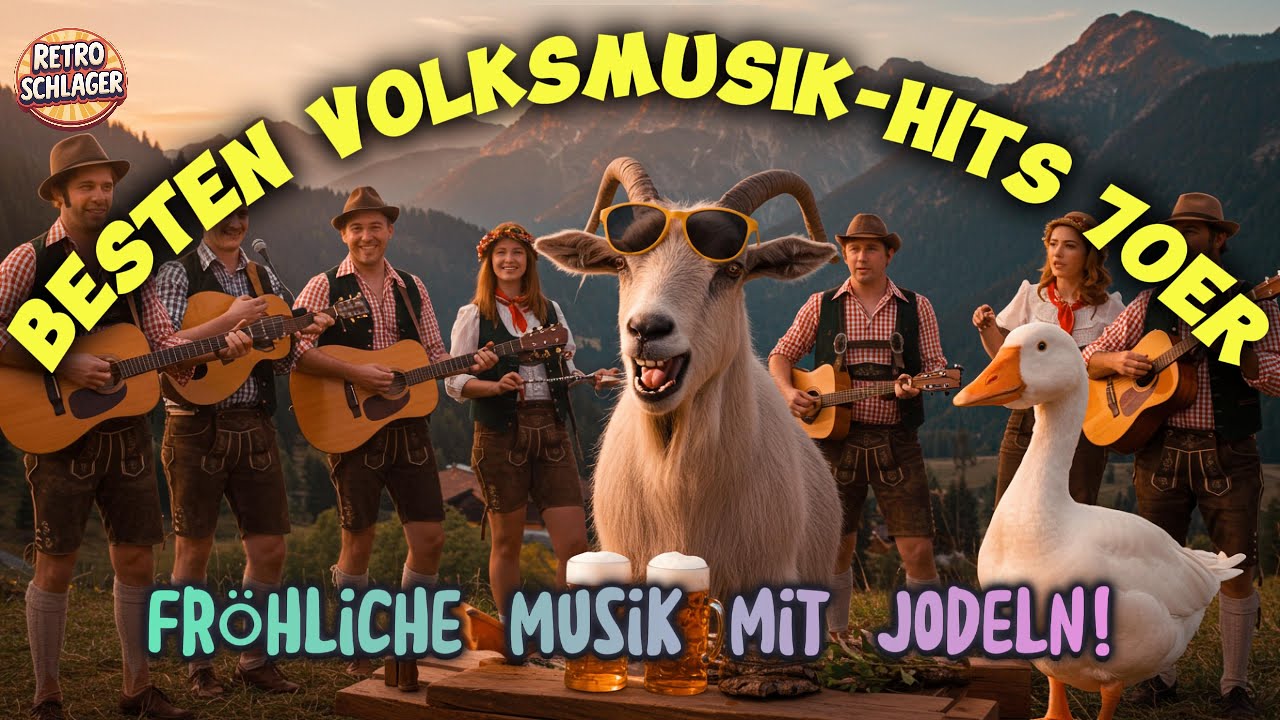 🇩🇪🎷 UNVERGESSEN: Die heitersten deutschen Volksmusik-Hits der 70er – Stimmung pur garantiert!