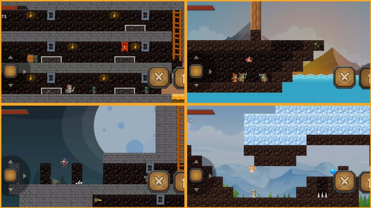 Мои лучшие нехардкорные уровни в Epic game maker