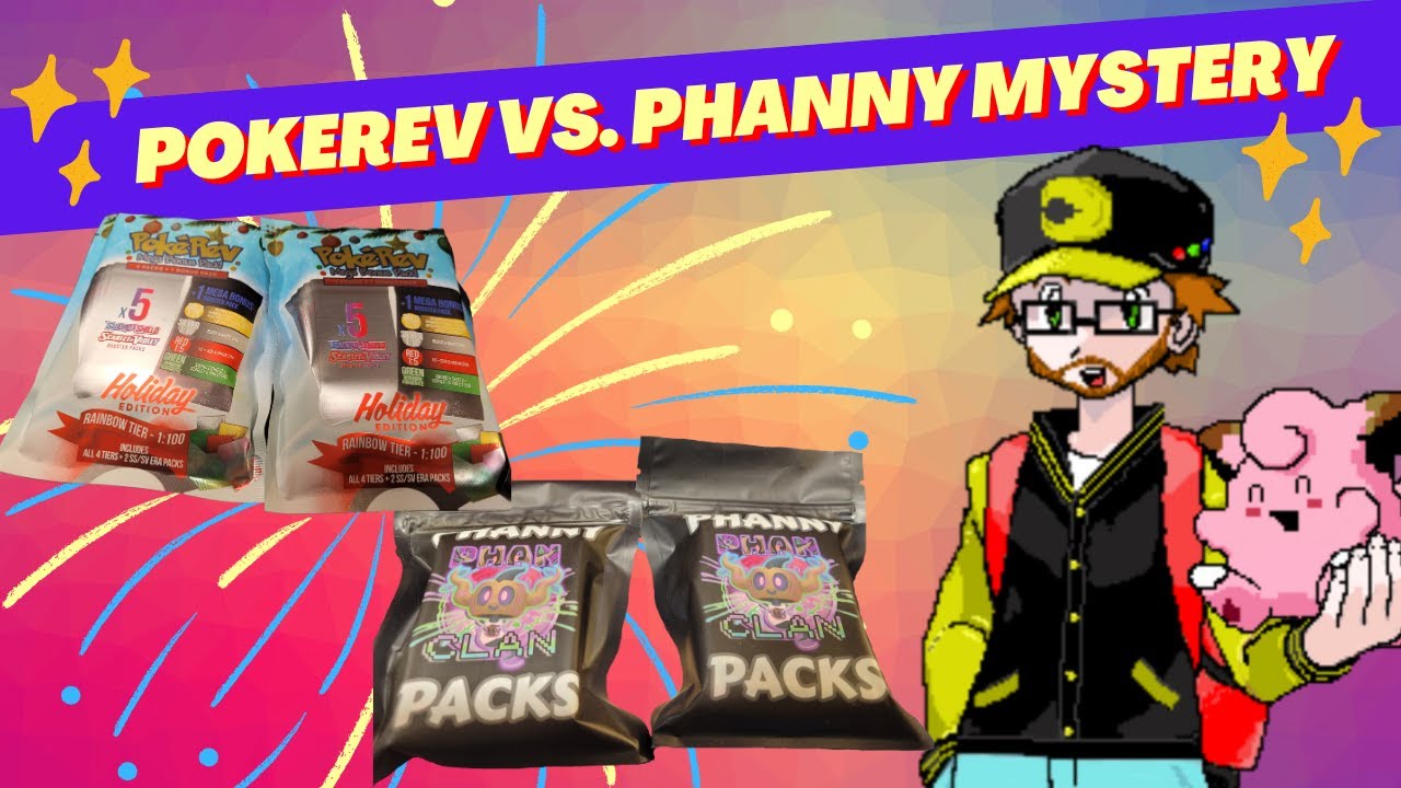 Pokerev VS. Danny Phantump. Who has the better mystery packs!!!