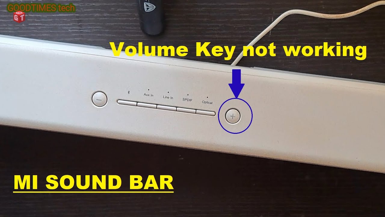 MI Soundbar | Не работает клавиша регулировки громкости | Как починить, не меняя никаких деталей!