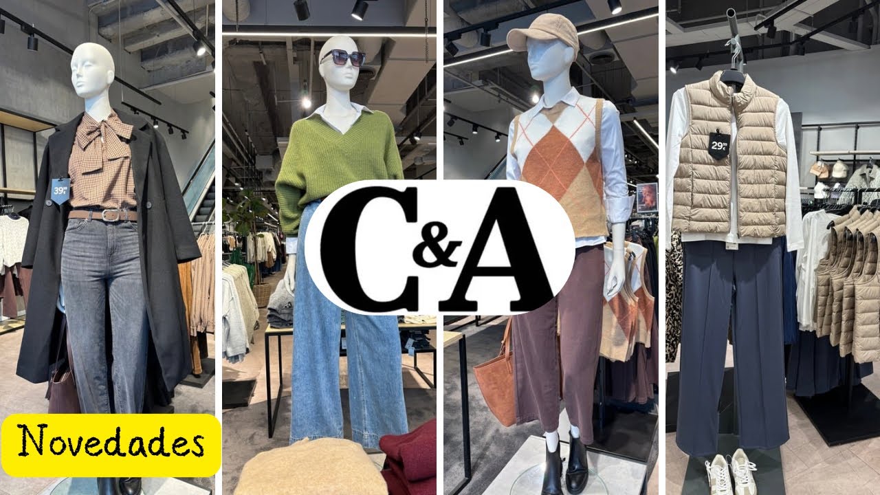 C&A NOVEDADES DE LA TEMPORADA ✨  pantalones, jersey, cárdigan, blusas , pantalones cortos, abrigos.