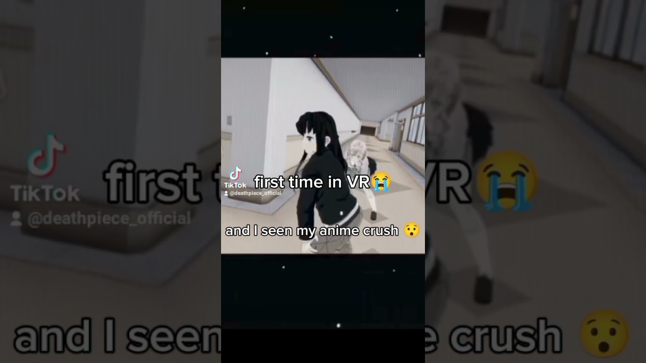 first time in VR😭 