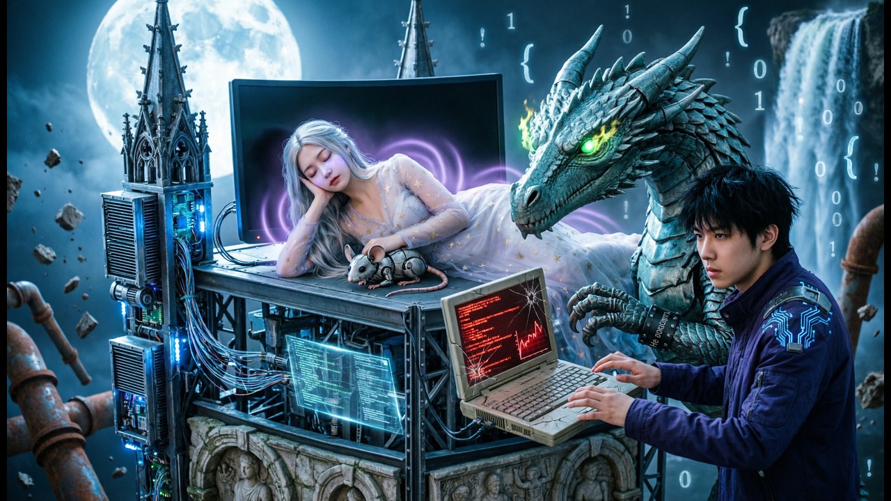 Миграция Спящей Красавицы (IT Music) (AI)