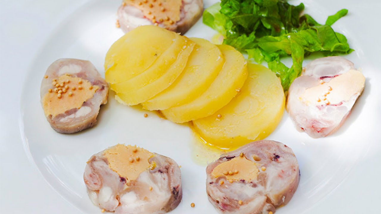 Recette de cuisine #1 - Pieds de cochon farcis au foie gras