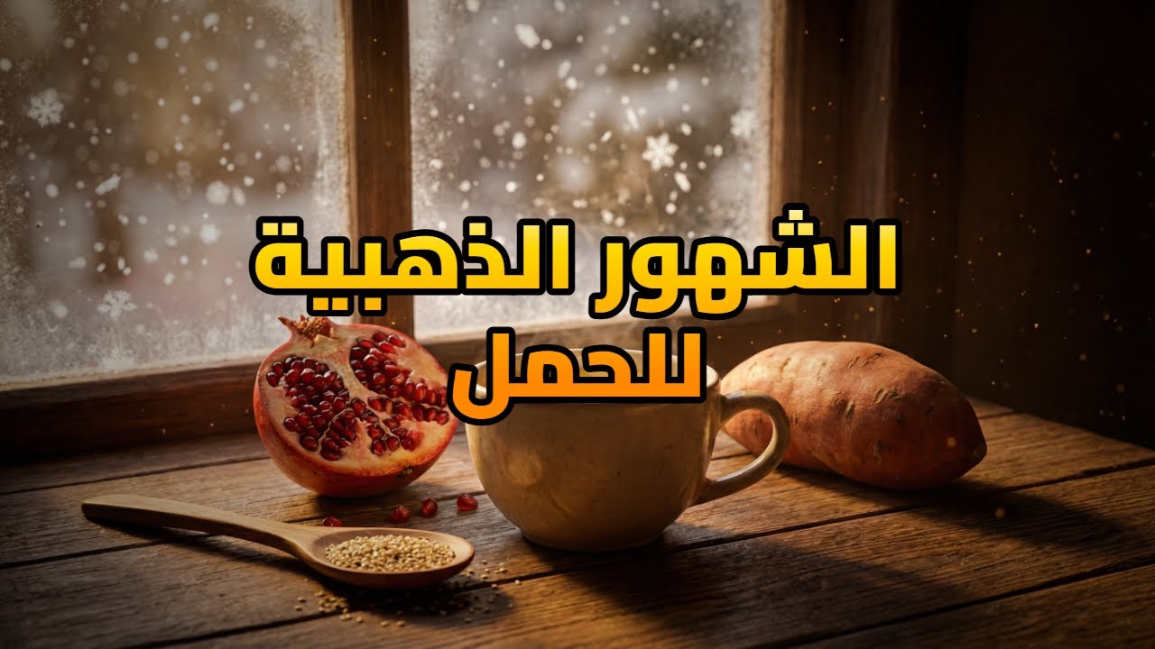 سر الحمل المخفي في الشتاء! ❄️👶 أطعمة تضاعف الخصوبة وتفجر التبويض فوراً