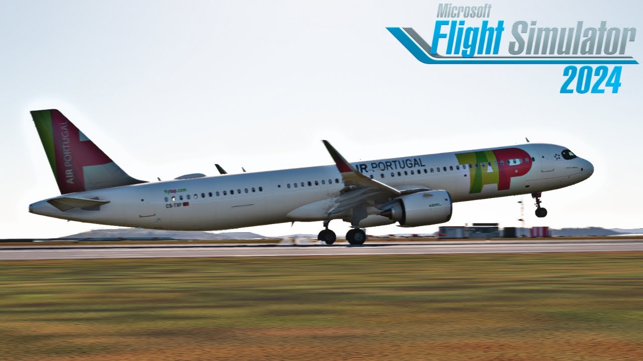 Crossing the Atlantic on A321LR | Lisbon ✈ Boston | Full Flight on MSFS 2024 [4K]