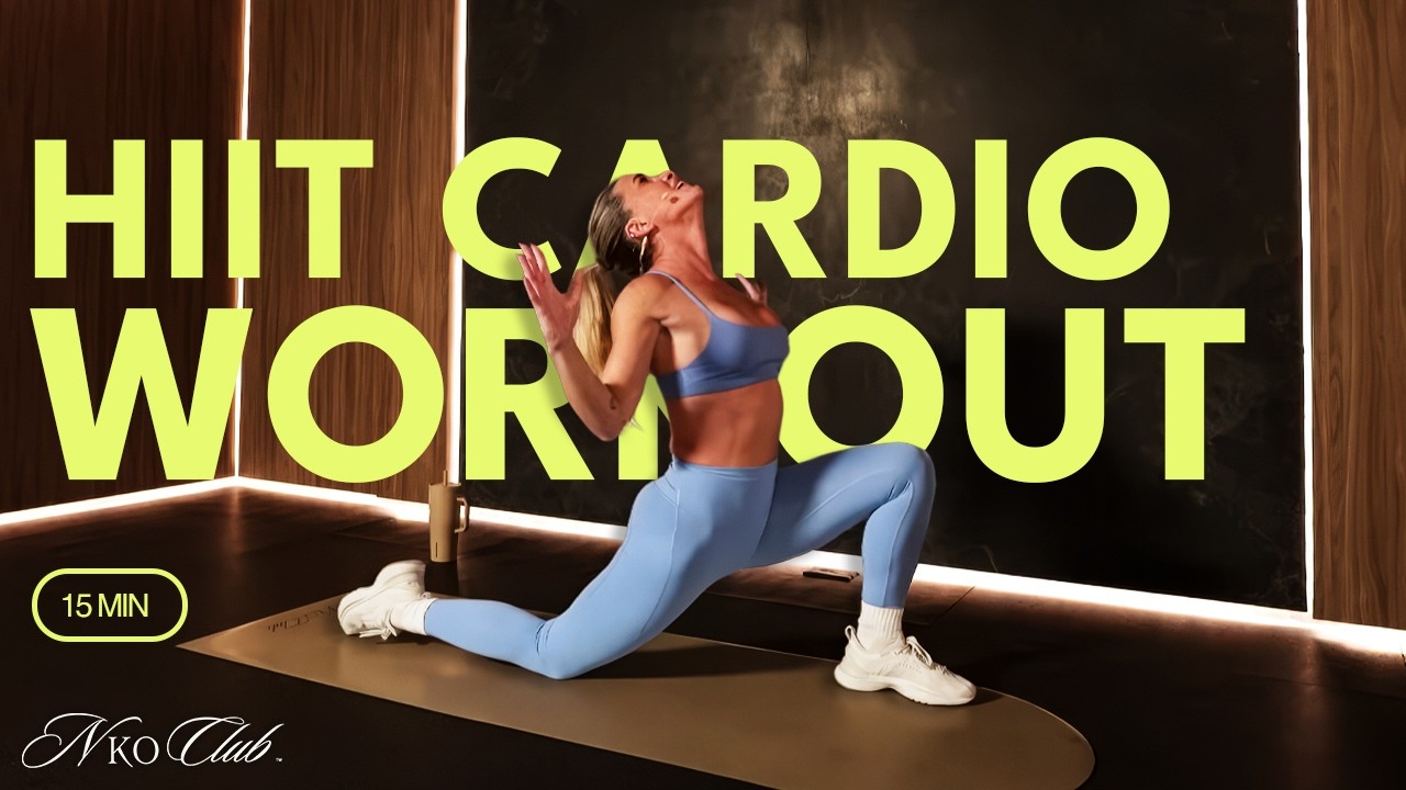 HIIT Cardio Workout | 15 Min At-Home Fat Burn No Equipment | Kendall Toole | Kendall Toole