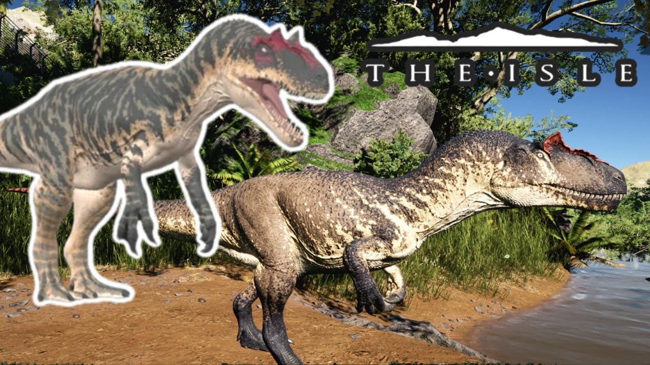 ALLOSAURUS IN SKIN CREATOR! (Hordetest) | The Isle Evrima