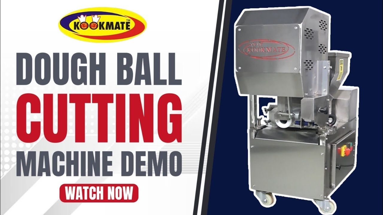 Demo for commercial Dough Ball Cutting Machine| Automatic Dough Divider for Chapati #doughball