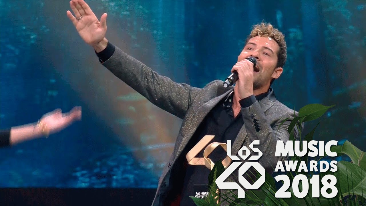 David Bisbal, premio LOS40 Golden Music Awards 2018 a toda su carrera