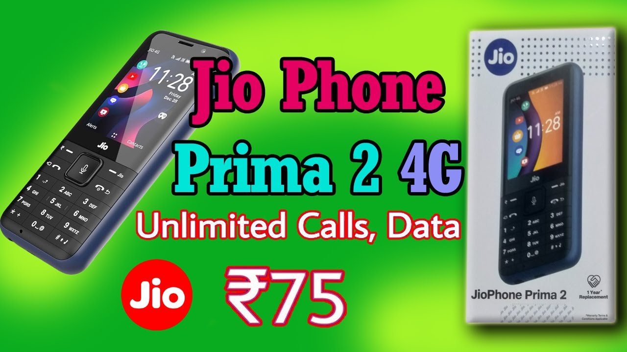 jio Prima 2  4G Mobile Unboxing