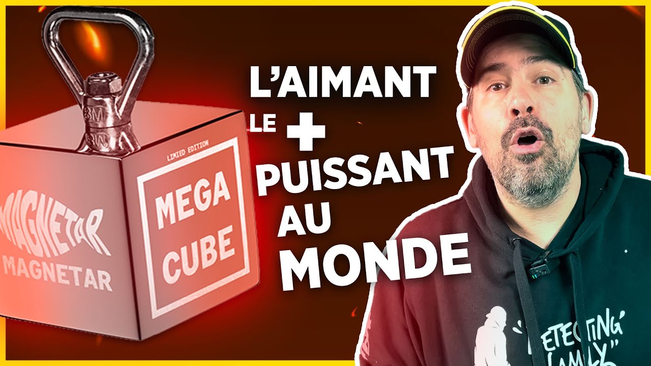 Unboxing du MEGACUBE de MAGNETAR : une puissance incroyable pour la p&ecirc;che &agrave; l'aimant !