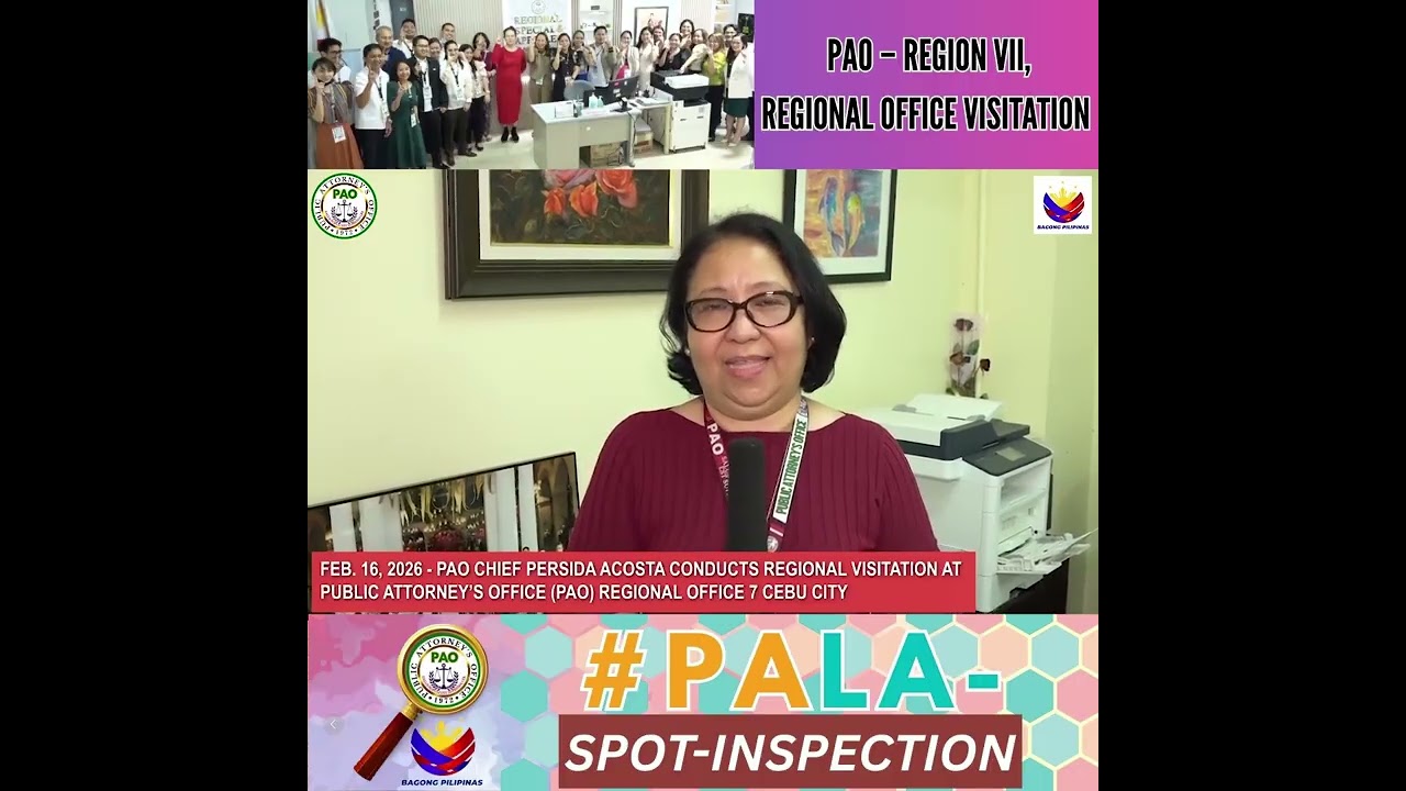PAO – REGION VII, REGIONAL OFFICE VISITATION.