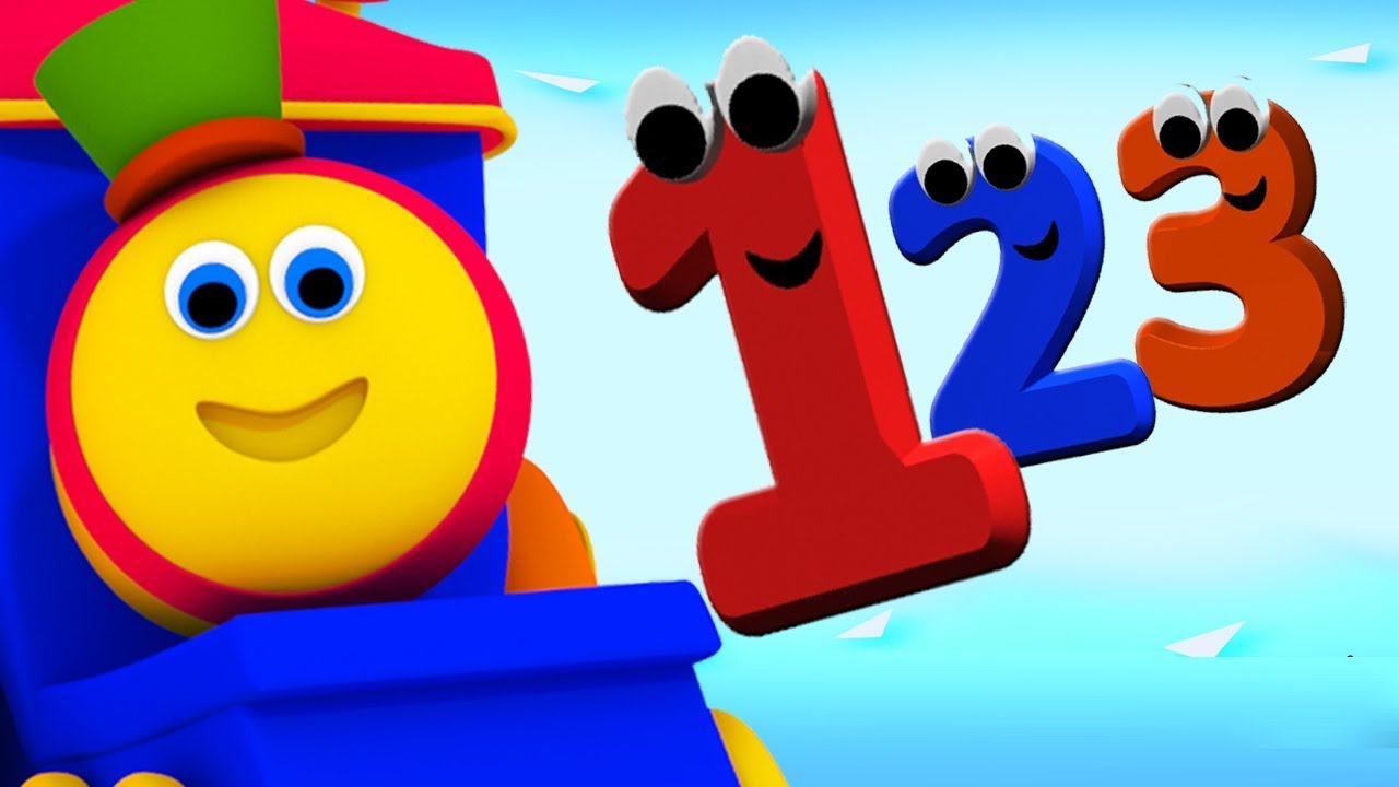 bob il treno | impara i numeri | video educativo | Bob The Train | Numbers 1 To 10 | Learn To Count
