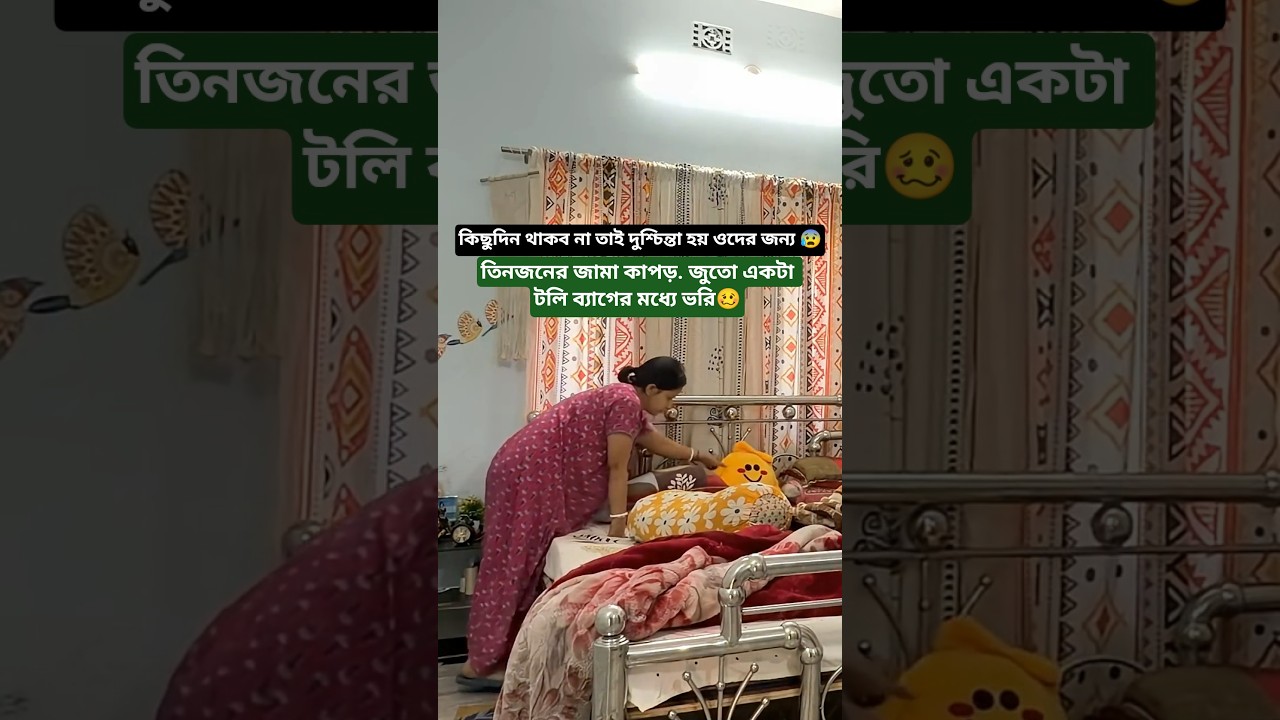 কোথাও ঘুরতে গেলে দুচিন্তা#dailyvlogger#minivlog#amadersongsar#vlog#bristymondal#aparajitasansarvlogs