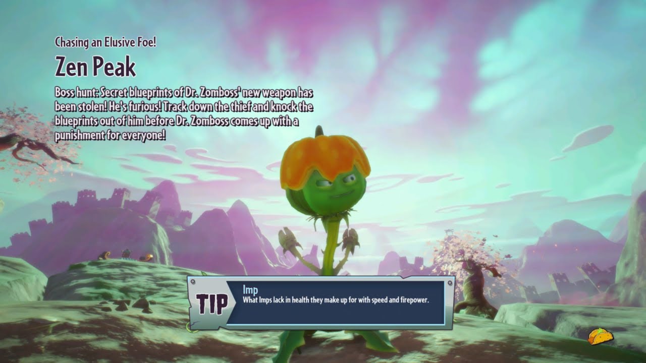 Plants vs. Zombies Garden Warfare 2: Joe The Pumpkin Weed Boss Hunt Mod by Spaghetsis