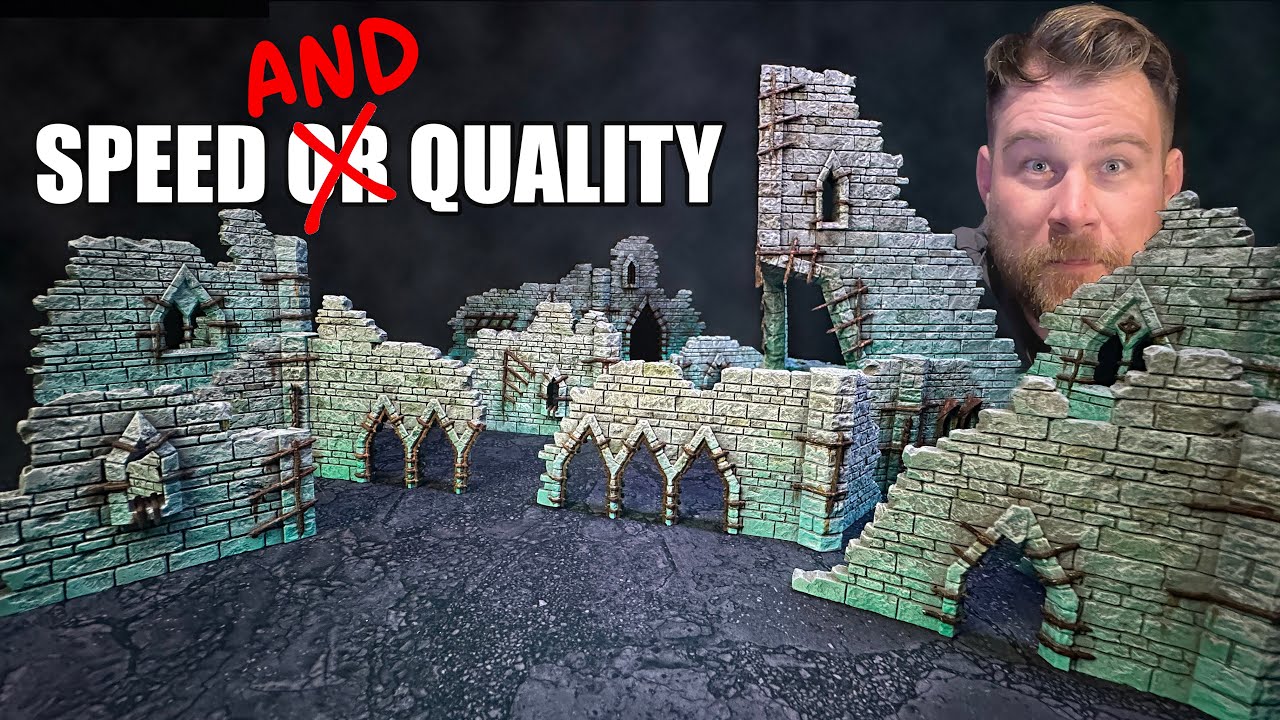 Quality WARHAMMER Terrain that’s FAST to craft