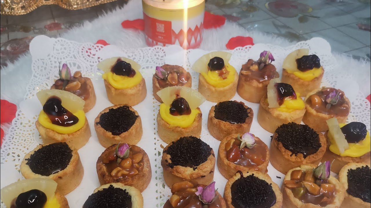 مني تارت من غير قوالب بطريقة بسيطة ومع حشوات سهلة وشهية the tart