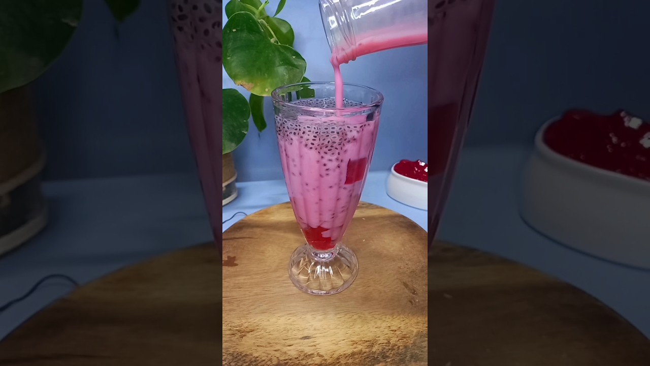 Rose Falooda Recipe | Instant Falooda | How To Make Falooda At Home #summerdrink #falooda #ramadan