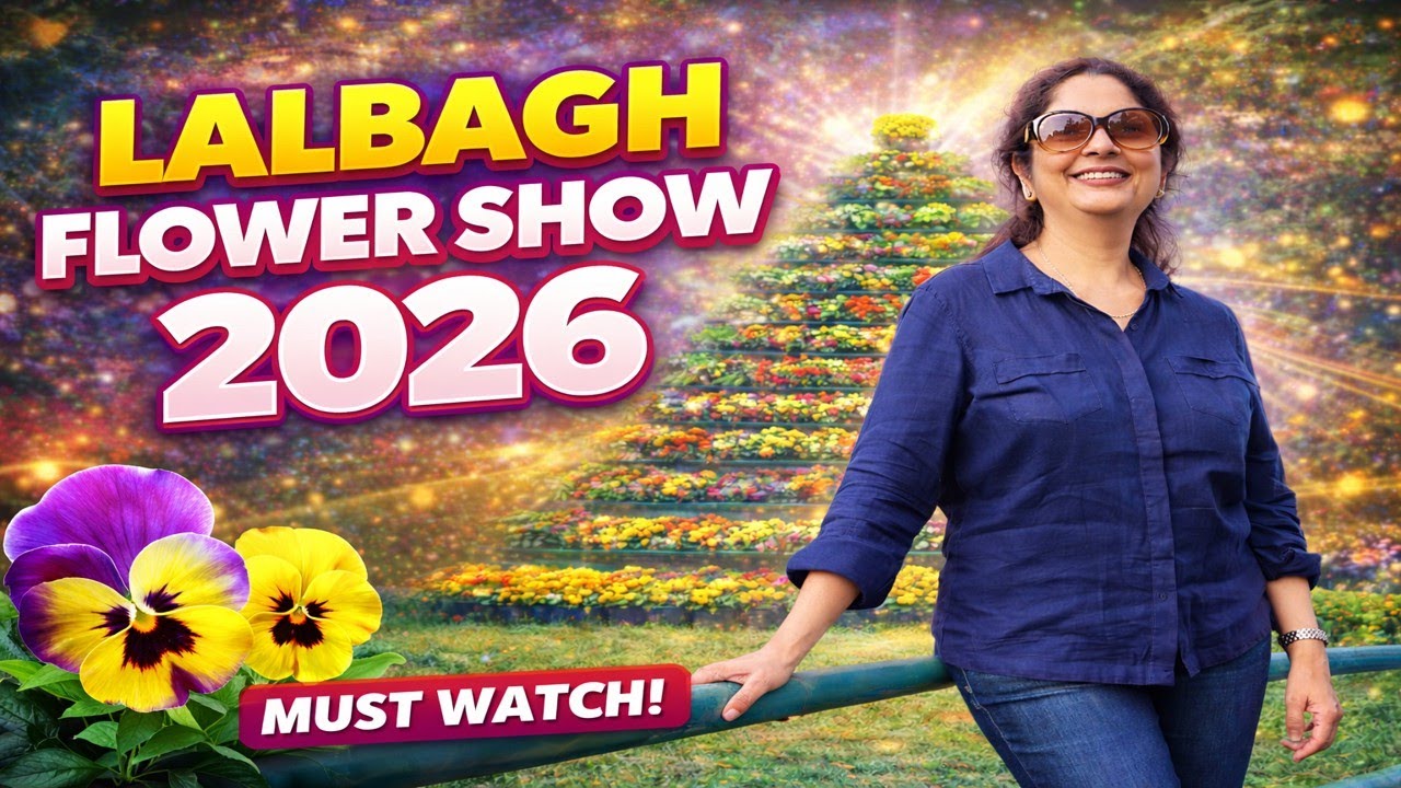 Bangalore Lalbagh Flower Show Jan 2026 | Don't Miss This! 🌺✨