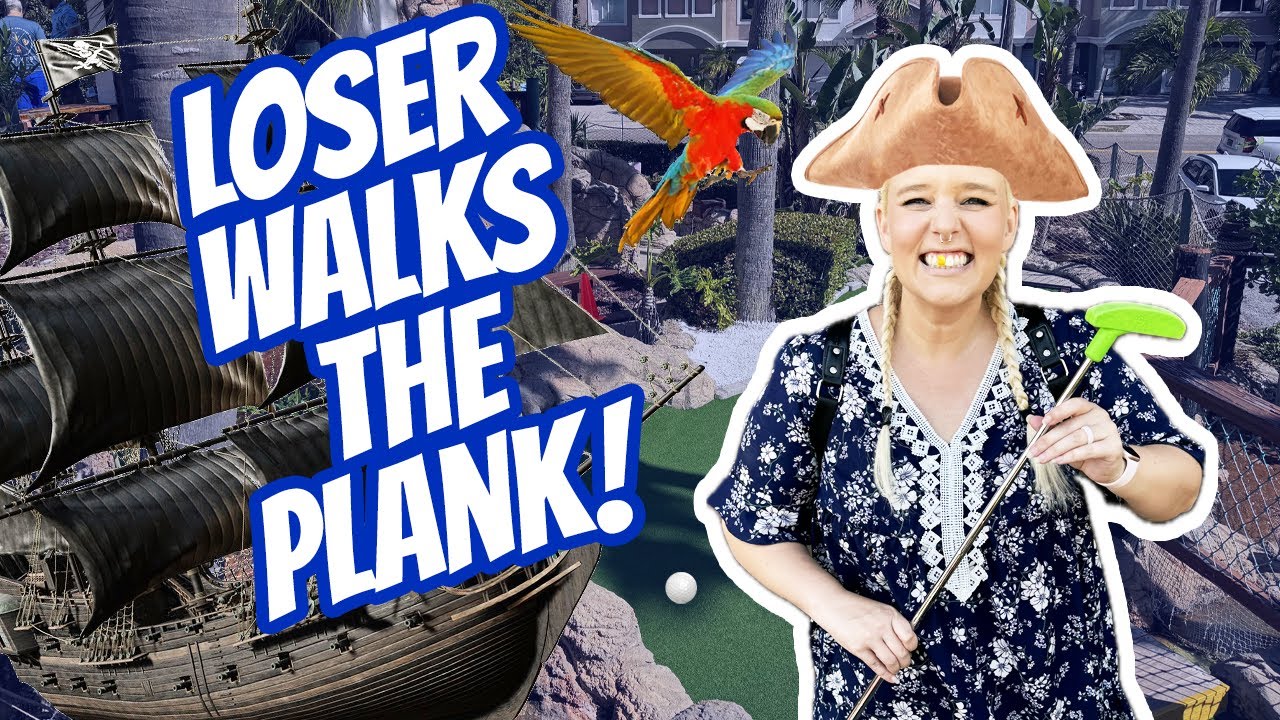 Mini Golf Adventure on the High Seas at Captain Bligh's!
