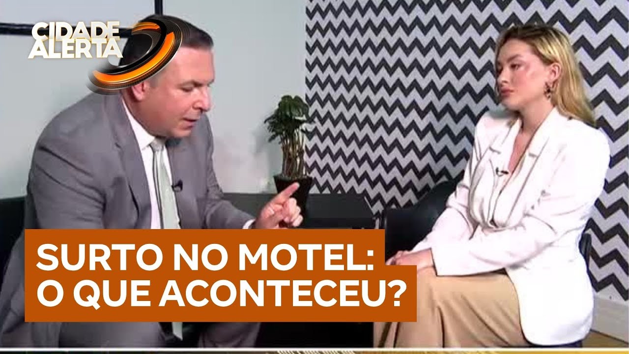 Exclusivo: mulher que atropelou portão de motel explica o que aconteceu
