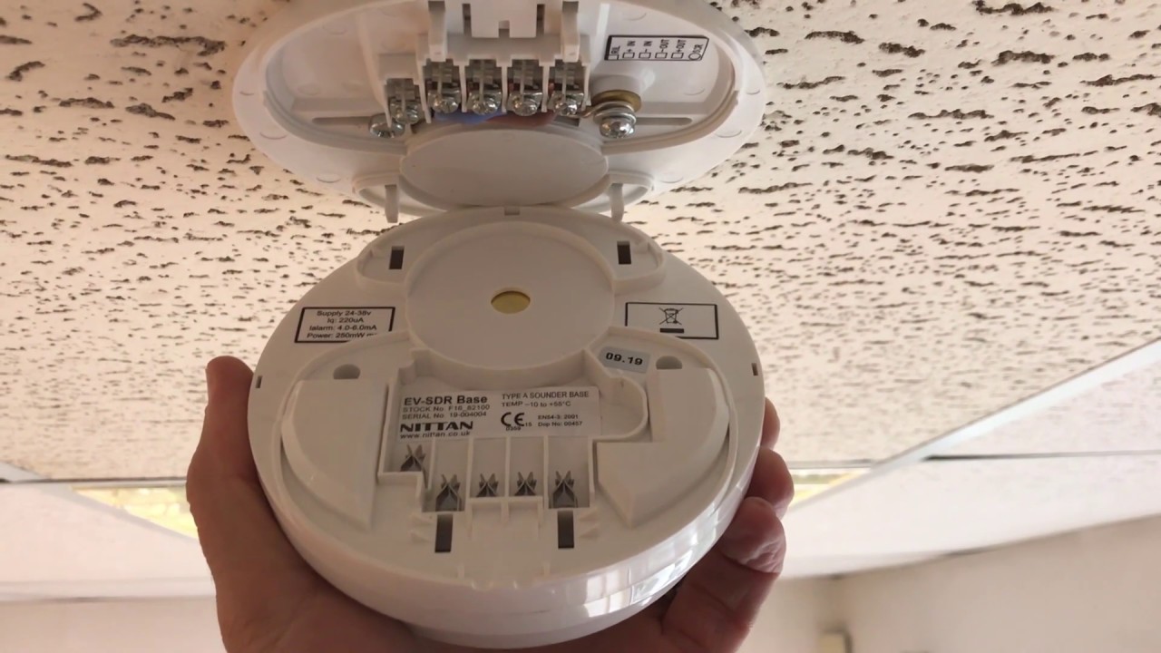 TGV-05 Installation of Nittan Sounder Base Products