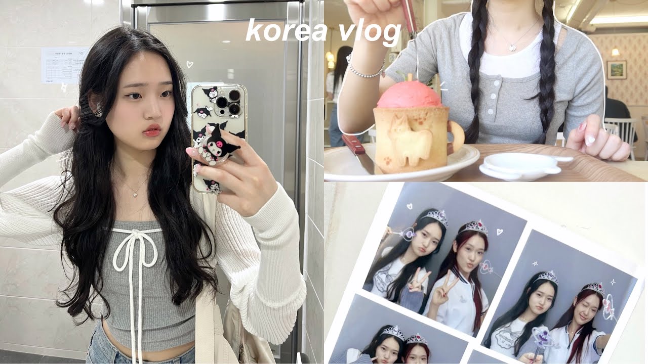 KOREA VLOG: Enhypen на Mnet, походы по кафе, корейский университетский фестиваль, пикник на Ханга...