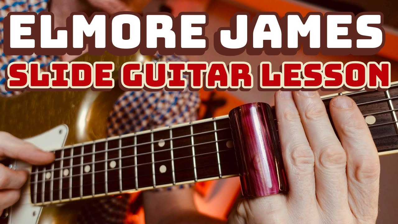 Slide Guitar Lesson Elmore James - The Sky Is Crying