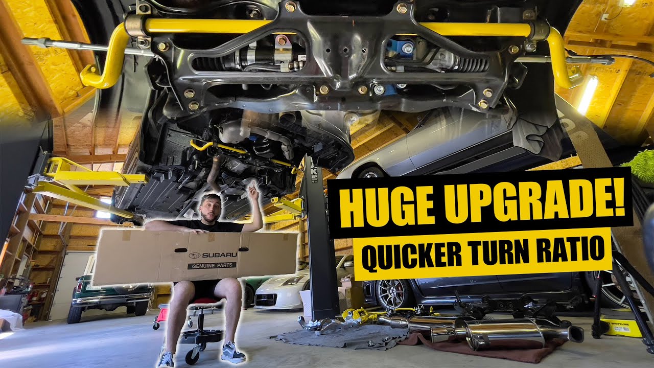 Legacy GT Wagon Gets a BRAND NEW 2015+ STI Power Steering Rack!