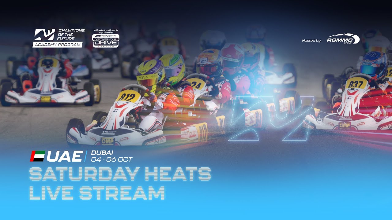Saturday Heats LIVE | Round 4 - Dubai 🇦🇪 | 2024 Champions of the Future Academy Program