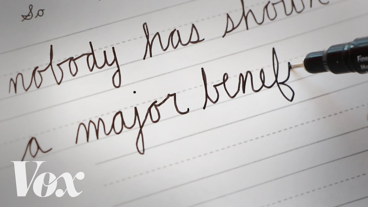 Cursive handwriting is dying. But some politicians refuse to accept it.