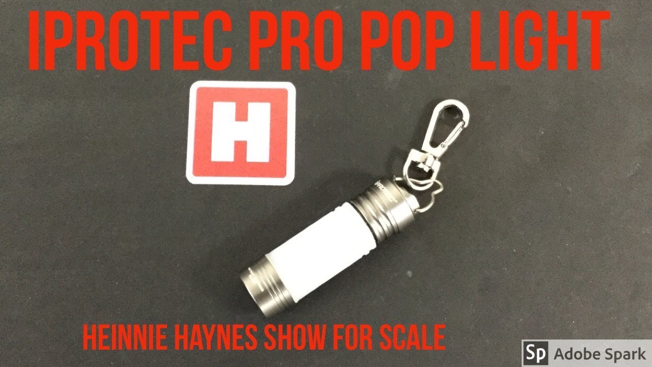 IProtec Pro Pop Light - Heinnie Haynes Show for Scale