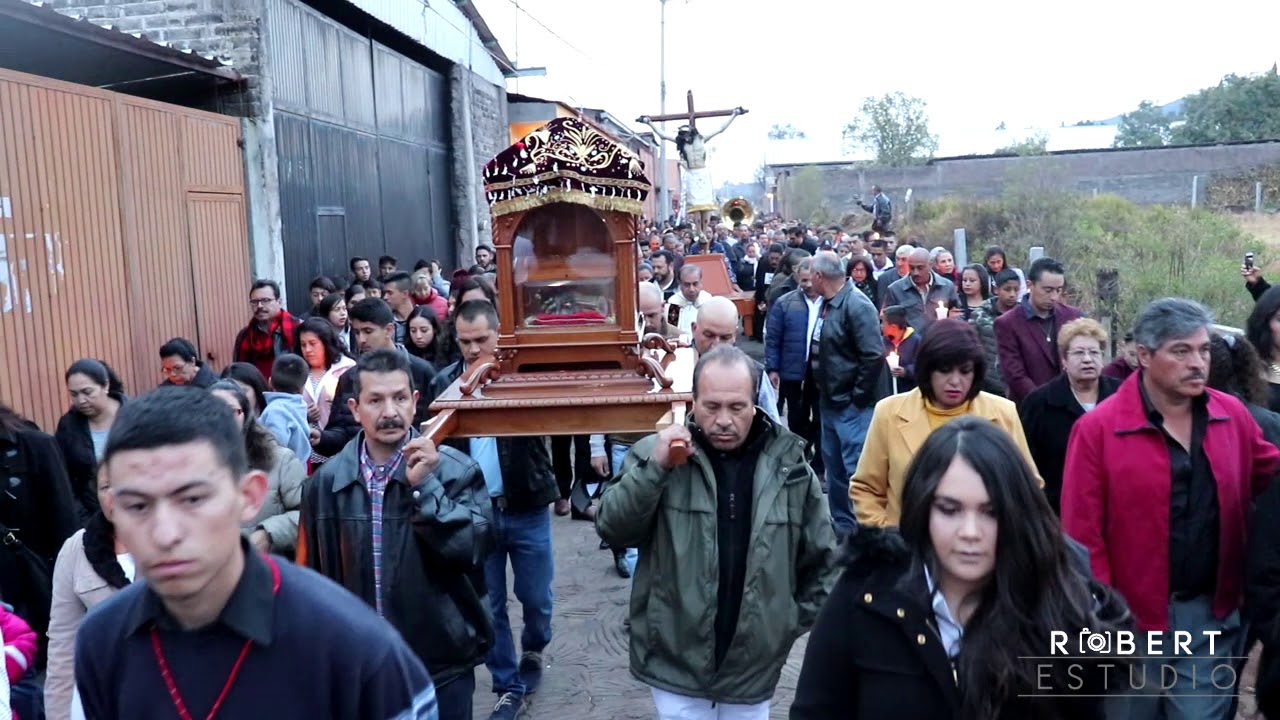 PROCESIÓN DEL SEÑOR DEL PERDÓN VILLA MORELOS 2019.