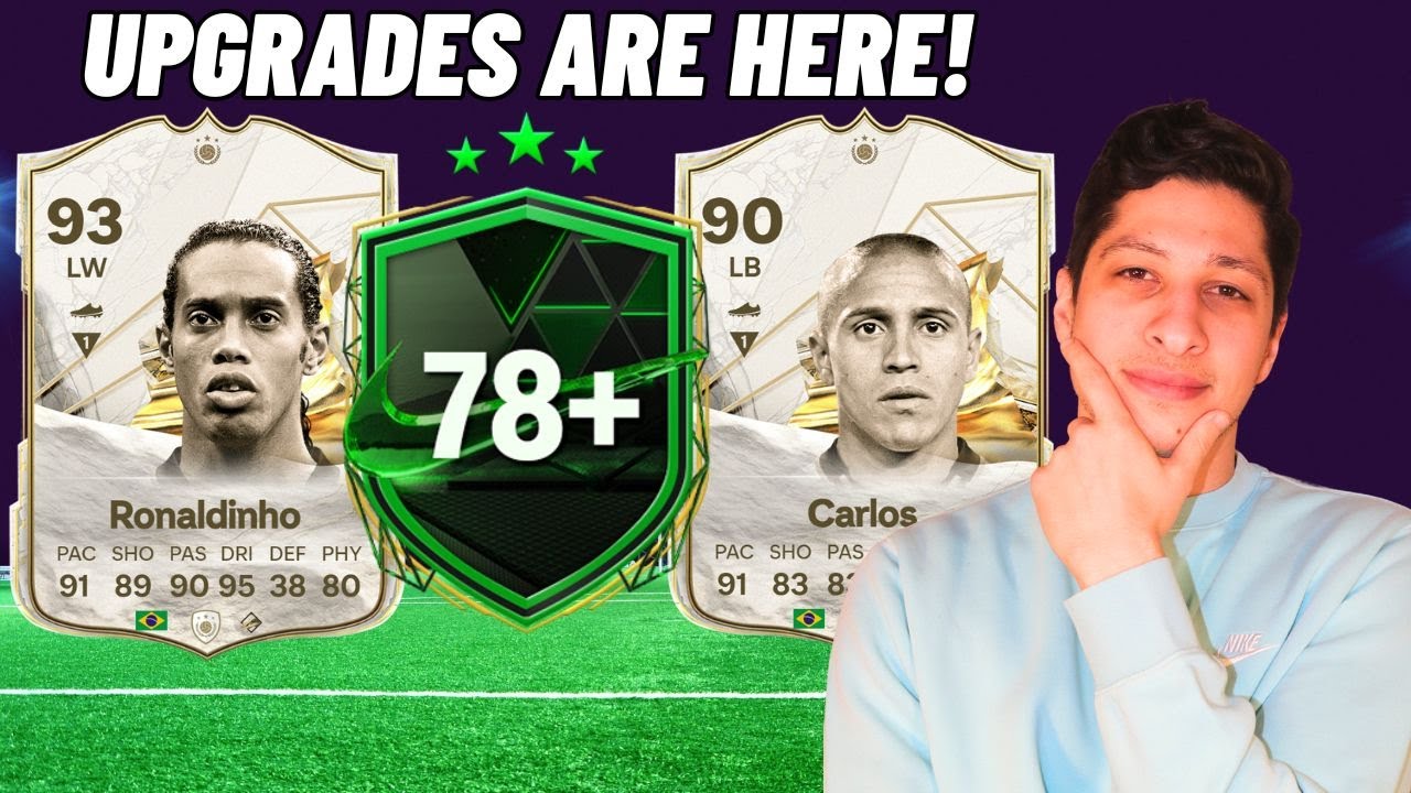The First Upgrades Of EA FC 24! (BONUS Swoosh Icon OBJ)