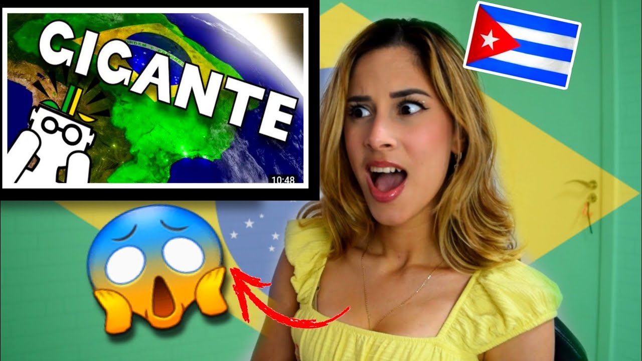 Reagindo a Fatos Surpreendentes sobre o Brasil 😱 #nayimora 🇨🇺 @Plano Piloto
