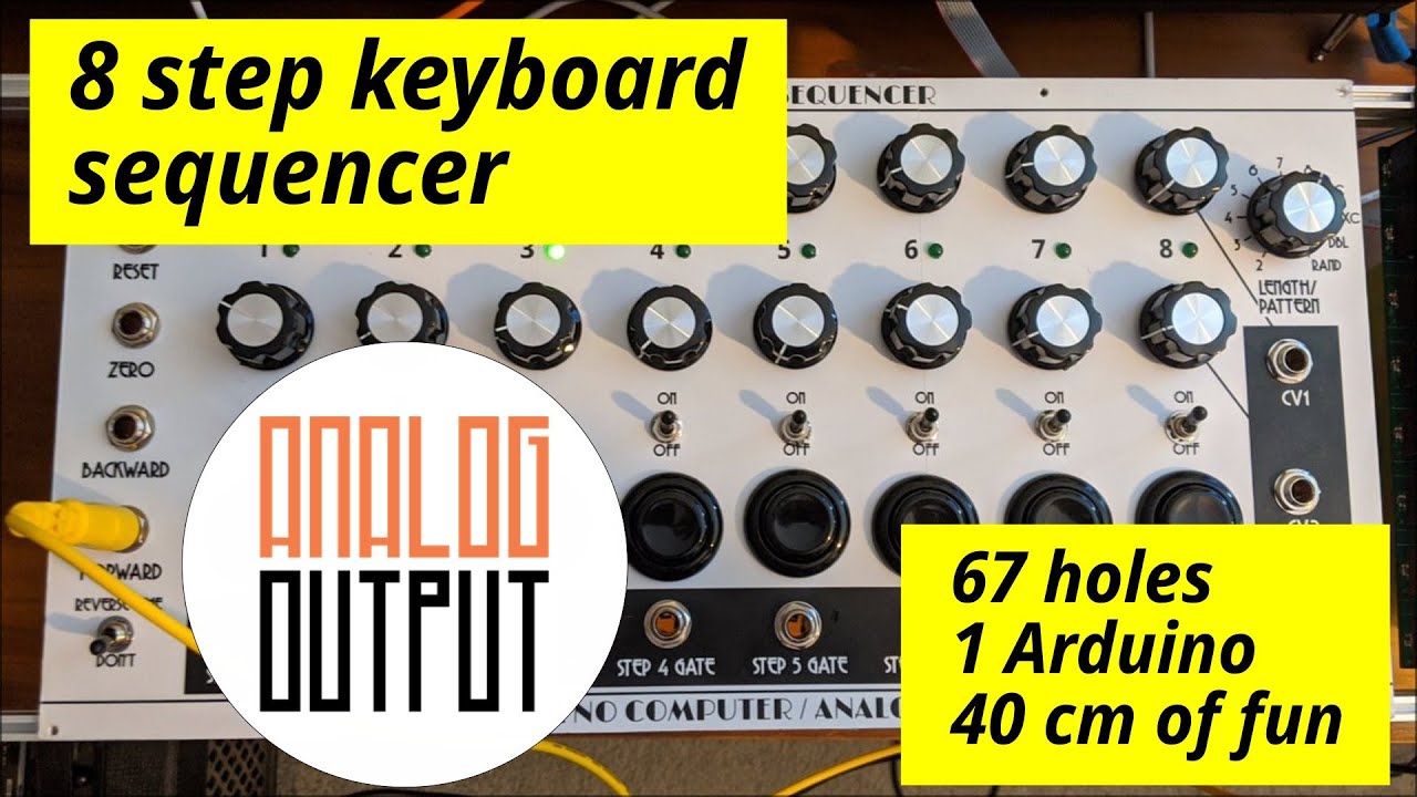 8 step keyboard sequencer