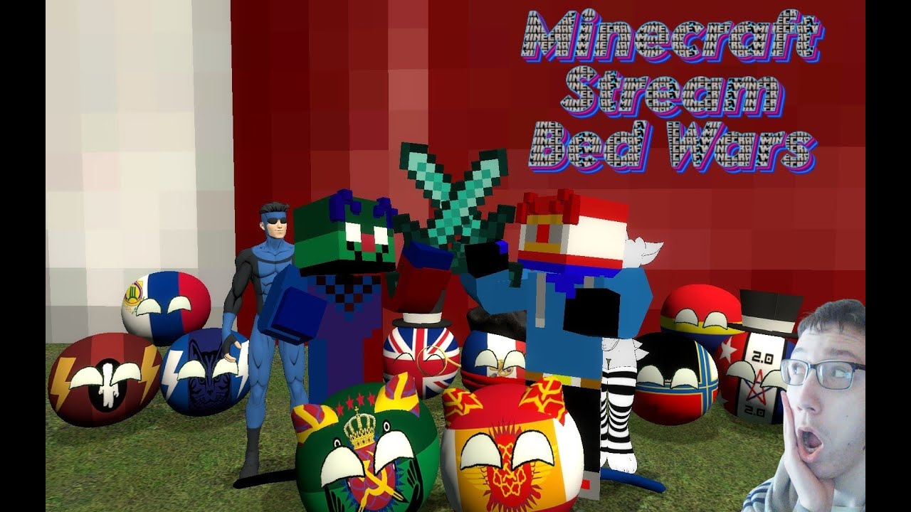 Stream по игре Minecraft Bed Wars с подписчиками