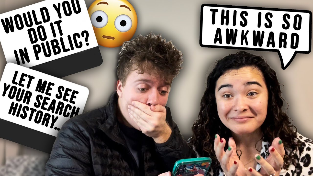 Asking My Fiancée  *JUICY* Questions i've NEVER Asked! *super awkward*